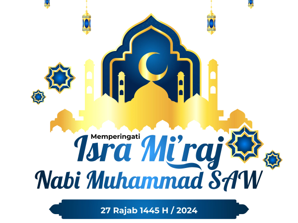 Isra Mi'raj  Nabi Muhammad SAW 27 Rajab 1445 H - 2024