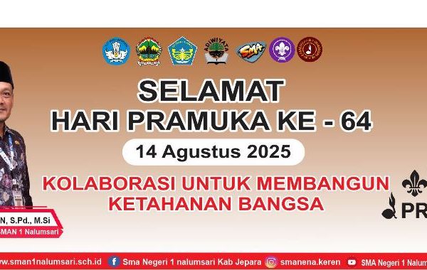 Hari Pramuka ke-64 tahun 2025