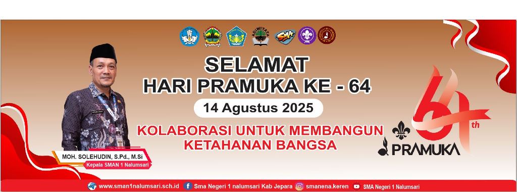 Hari Pramuka ke-64 tahun 2025