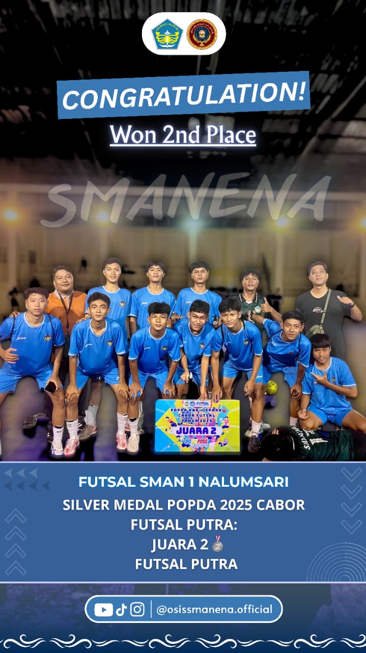 Juara 2 Futsal Putra POPDA Jepara 2025 Juara 2 Futsal Putra POPDA Jepara 2025