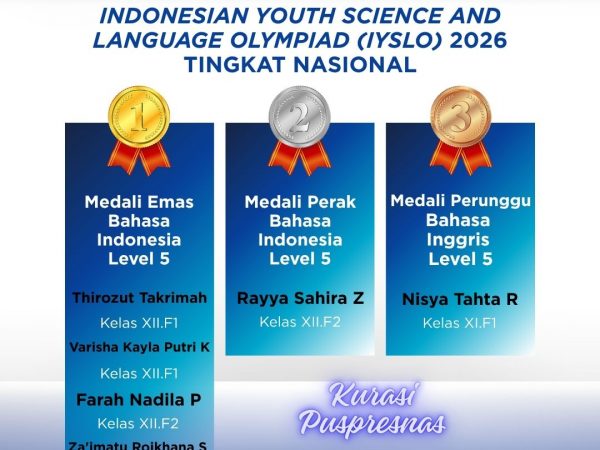 Juara Indonesian Youth Science And Language Olympiad (IYSLO) 2026