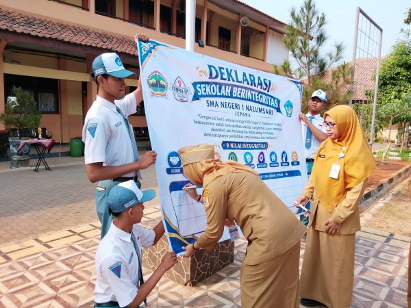 Deklarasi Sekolah Berintegritas: Mewujudkan Budaya Jujur, Disiplin, dan Bertanggung Jawab di SMA Negeri 1 Nalumsari